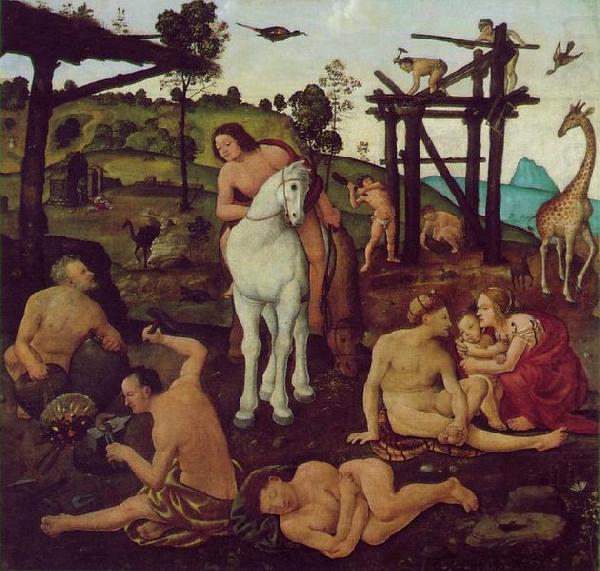 Vulcan and Aeolus, Piero di Cosimo